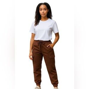 Rewash Brown cargo  Jogger Pants